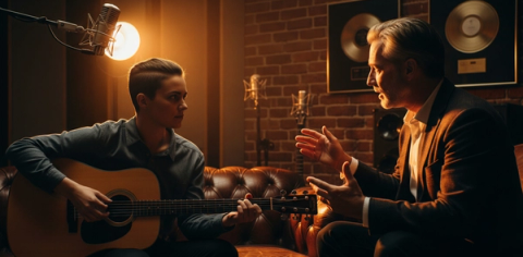Music industry professional working on the essential role of artist development in building lasting careers