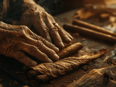 Marketing team discussing luxury in smoke: the art, history, and brand heritage of the world’s finest cigars