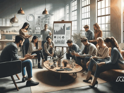 Marketing team discussing measuring the roi of influencer marketing campaigns