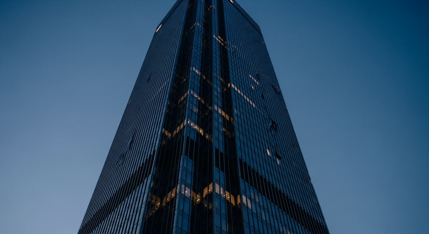 Modern corporate architecture representing service provider directory platforms