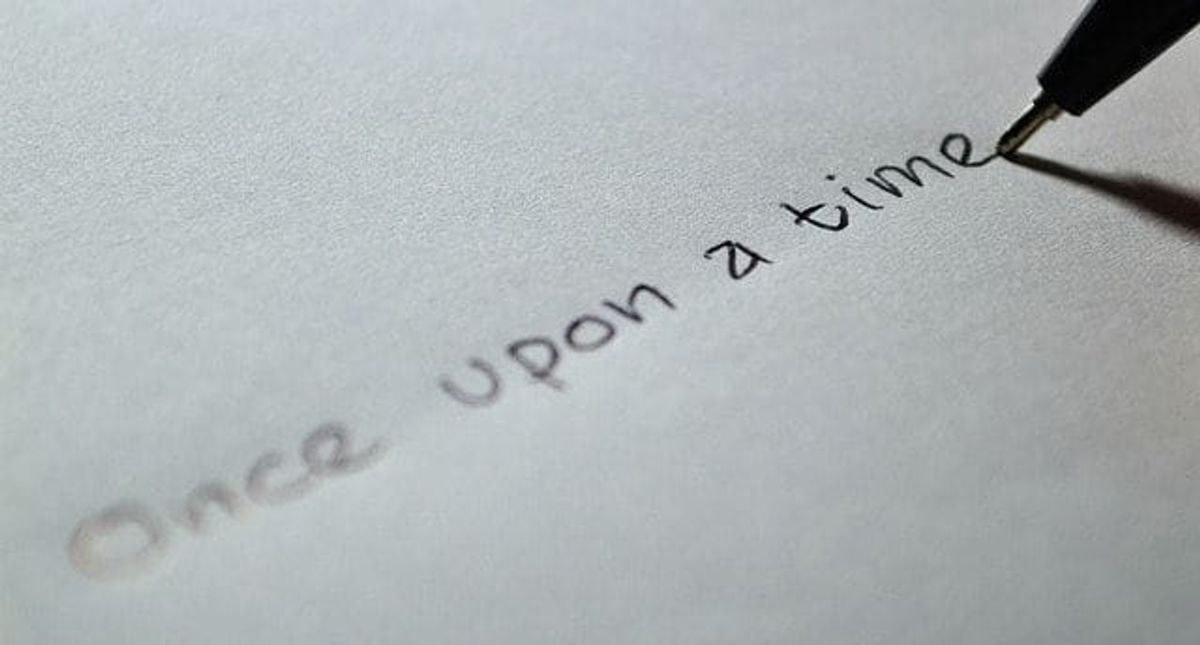 once upon a time, writer, author, customer story