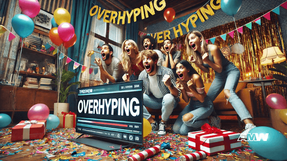 teaser email, overhyping