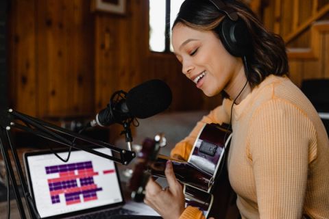 Music industry professional working on the power of networking for music artists: connections that fuel success