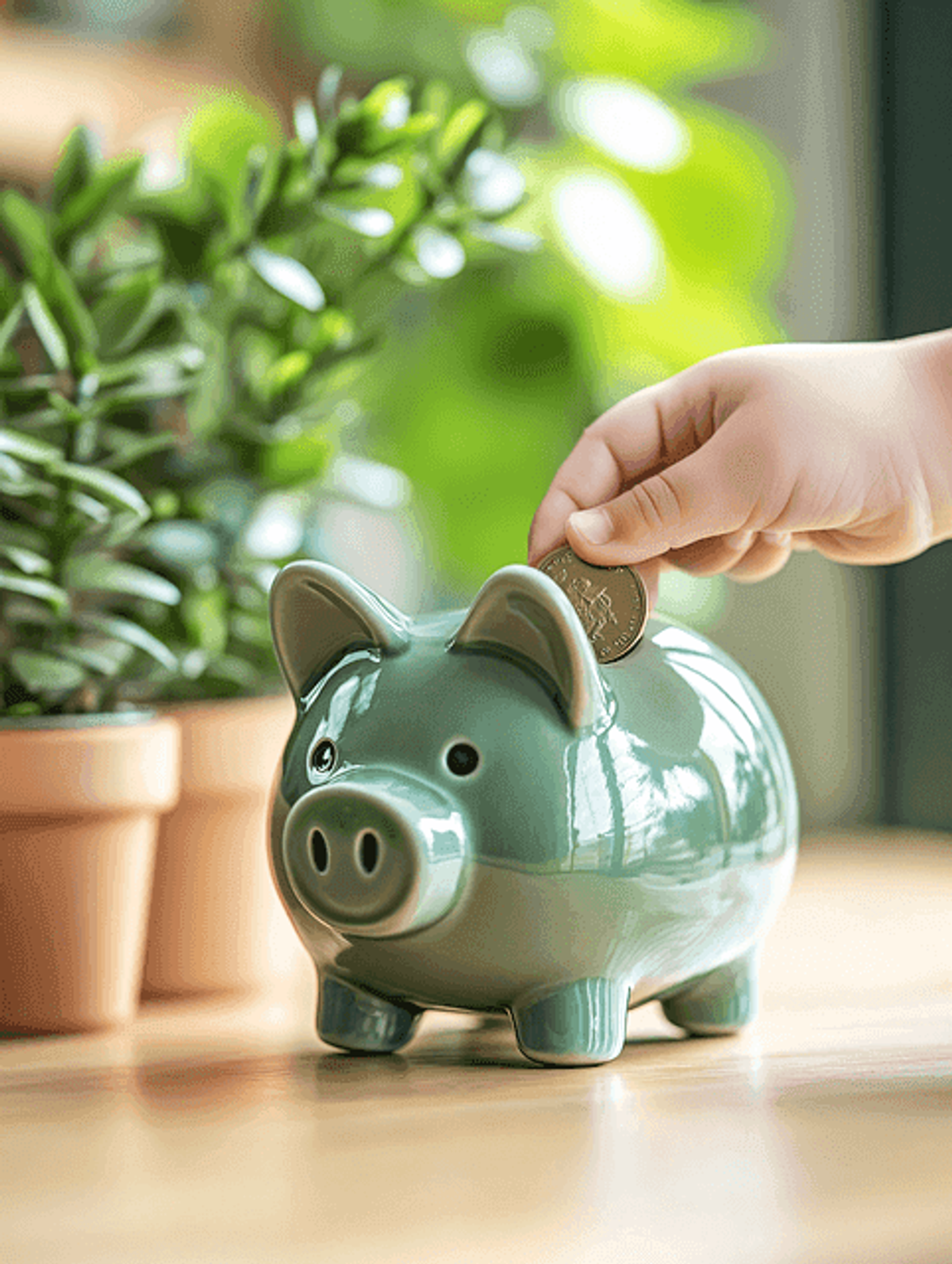 piggy, bank, coin