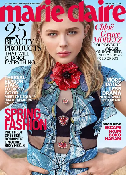 Marie Claire magazine cover