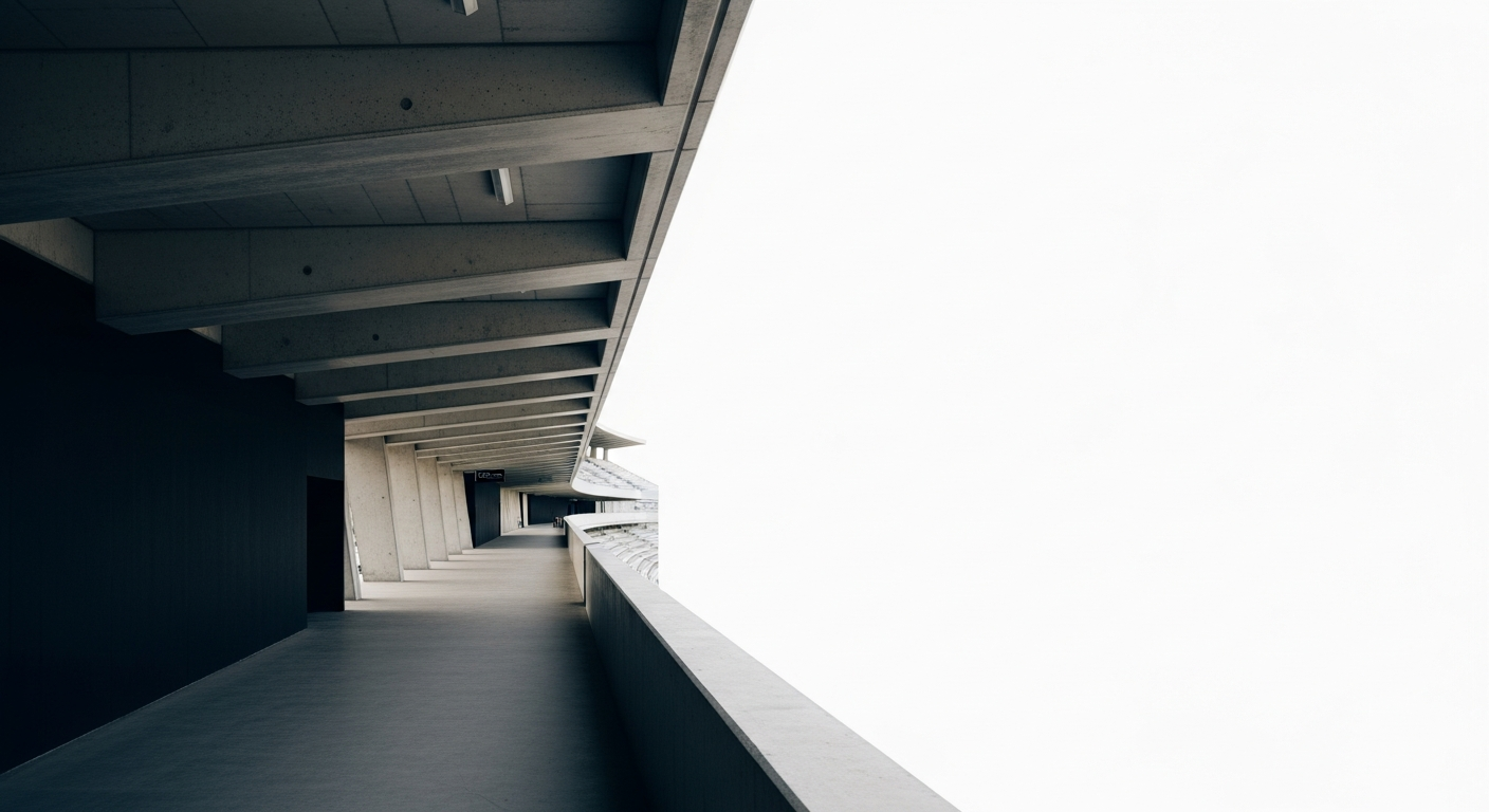 sports marketing statistics — architectural editorial photograph