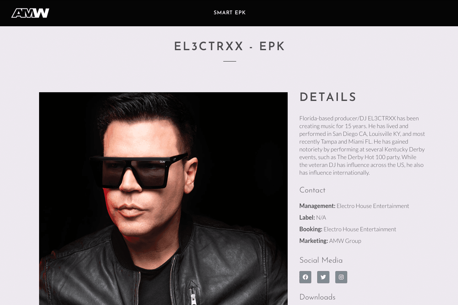 Professional Electronic Press Kit