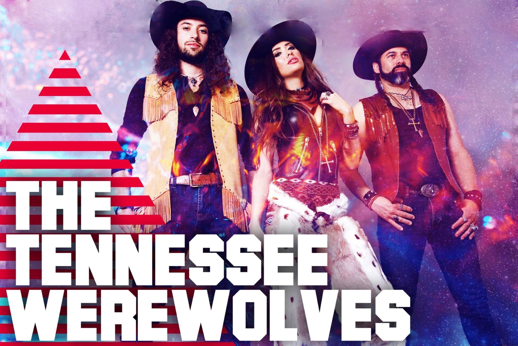 Professional concept illustration for tennessee werewolves release "american dream"