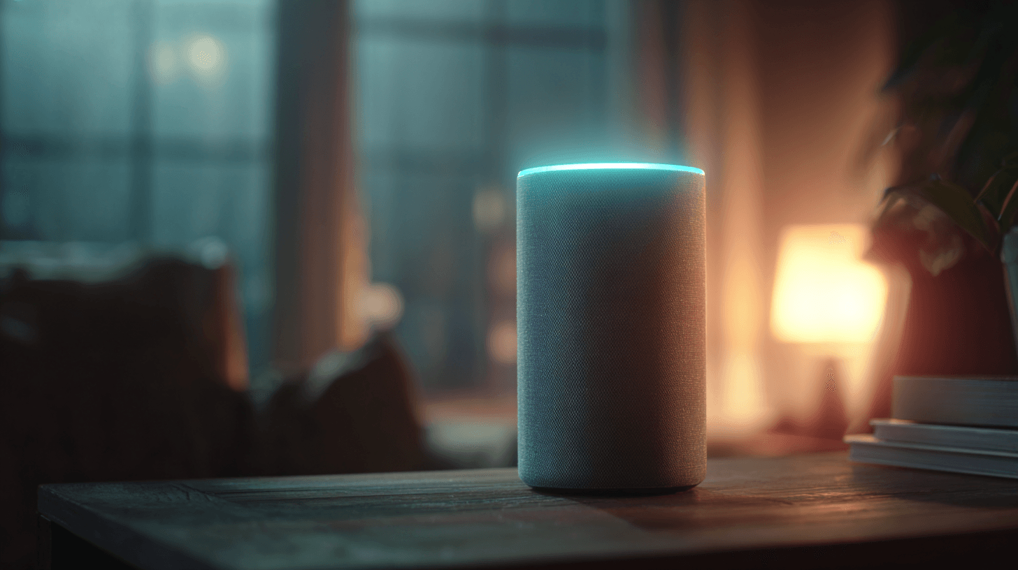 Professional concept illustration for amazon smart home and the evolution of everyday living