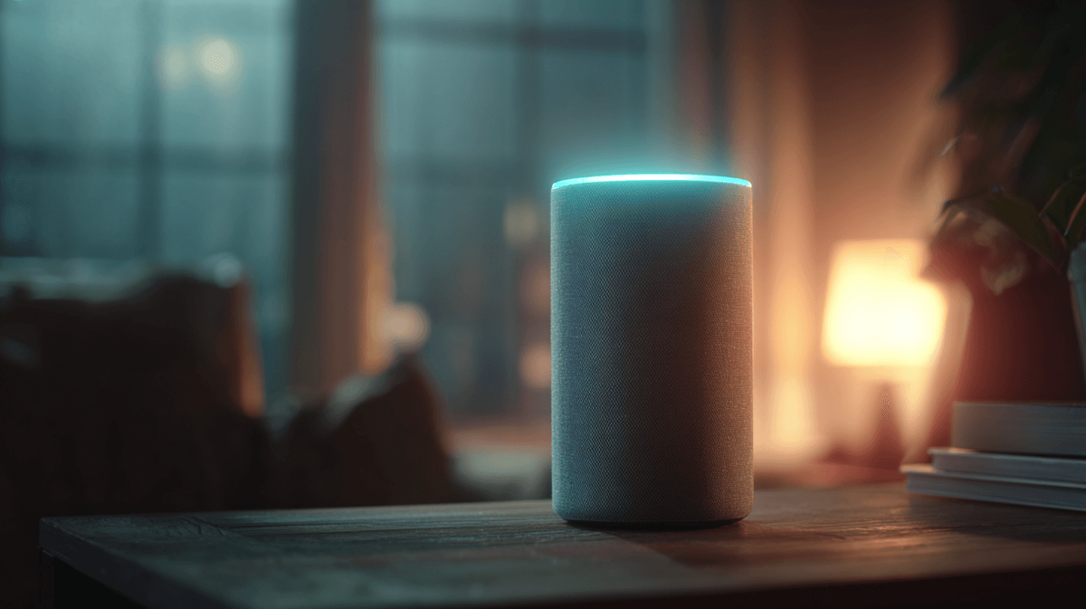 Professional concept illustration for amazon smart home and the evolution of everyday living
