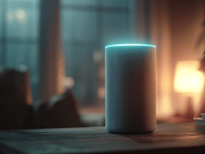 Professional concept illustration for amazon smart home and the evolution of everyday living