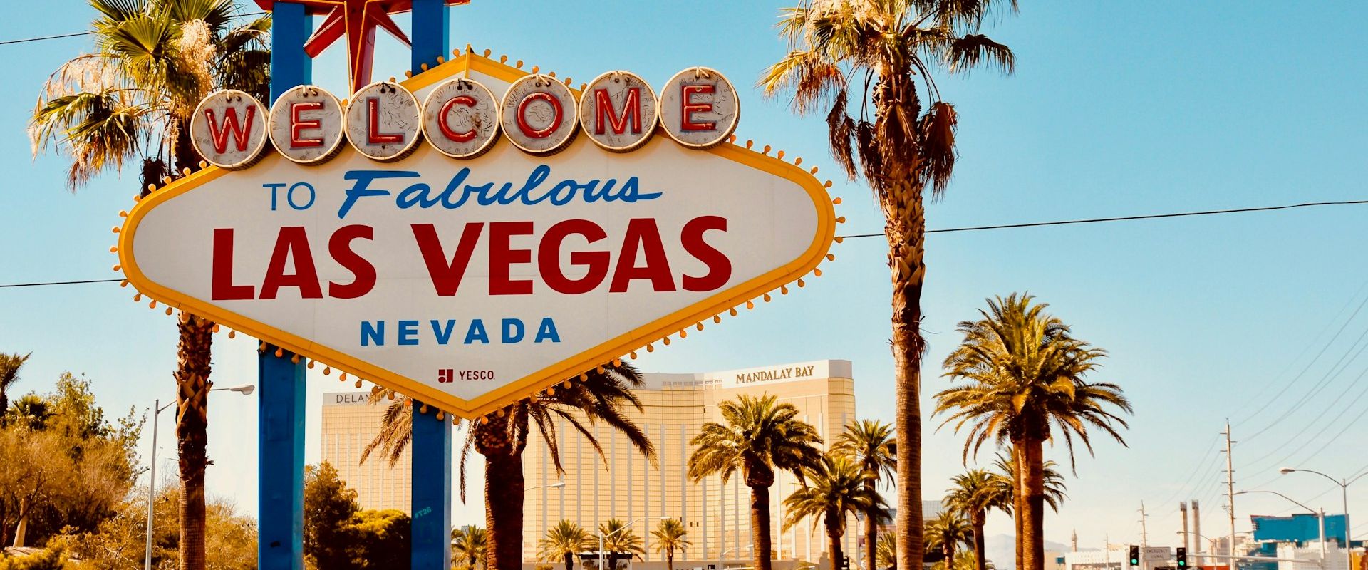 Las Vegas Strip at night with hotels - Event Management in Las Vegas