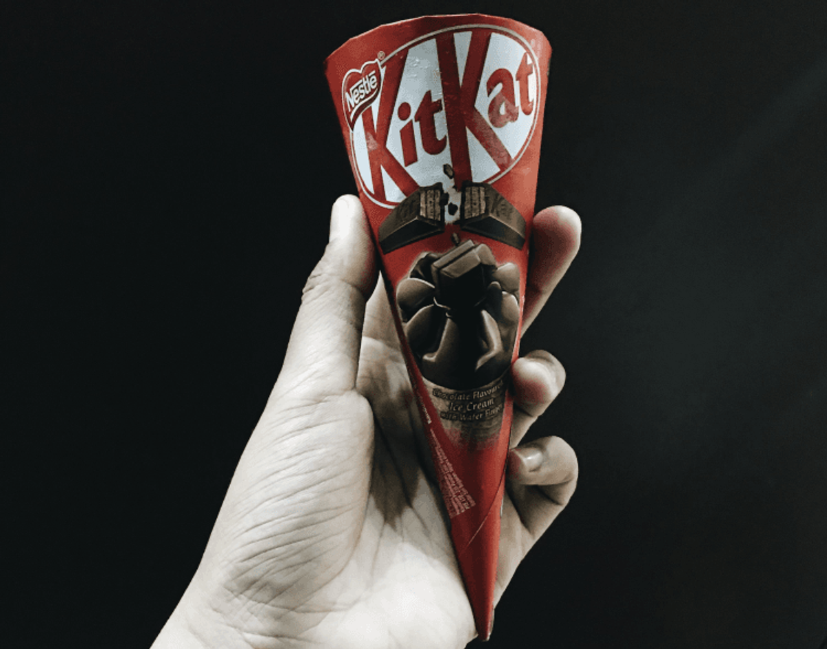 Visual representation of KitKat Chocolate Through the Years – From British Classic to Global Favorite concepts
