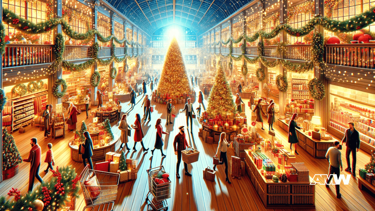 In store events, christmas marketing ideas.