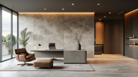 Professional concept illustration for designing a luxury home interior that embodies elegance and personality