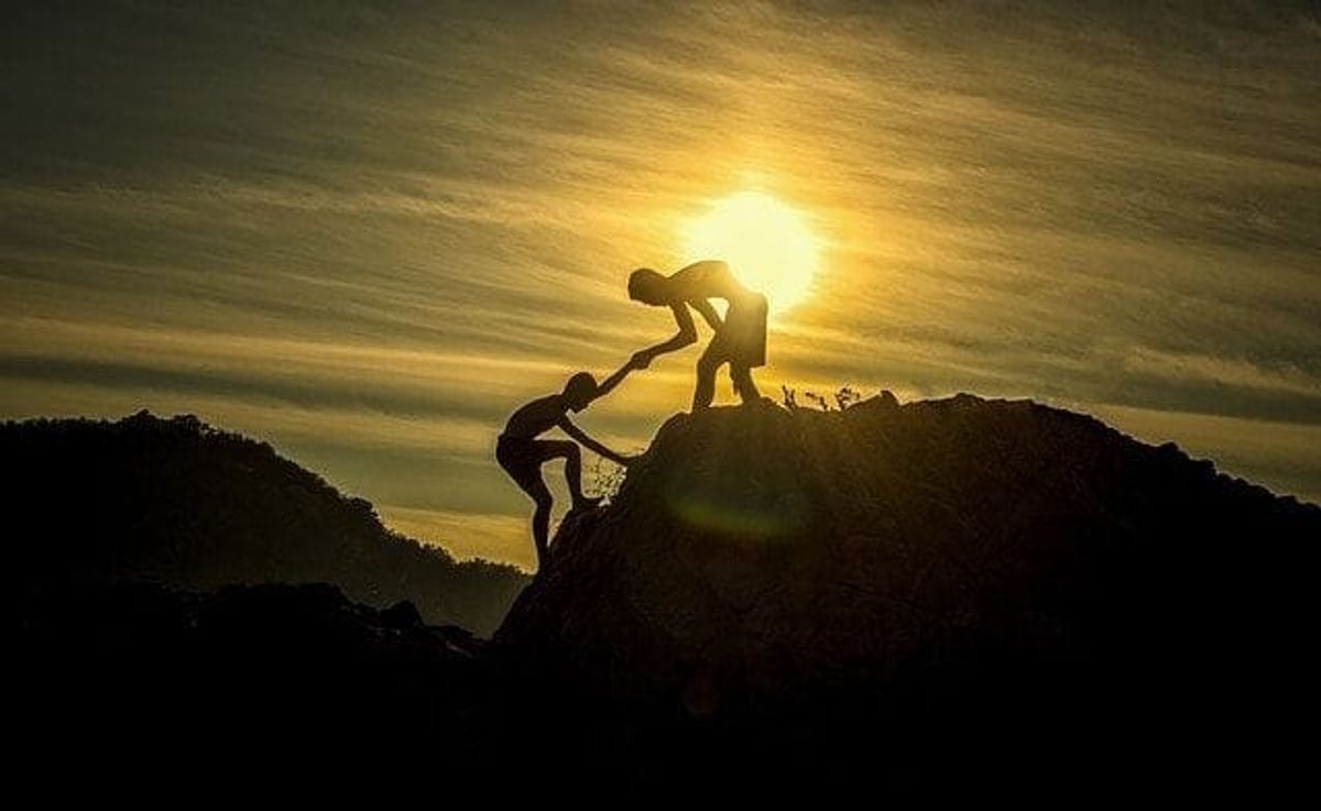 sunset, men, silhouettes, marketing efforts, marketing team, social media marketing, paid media