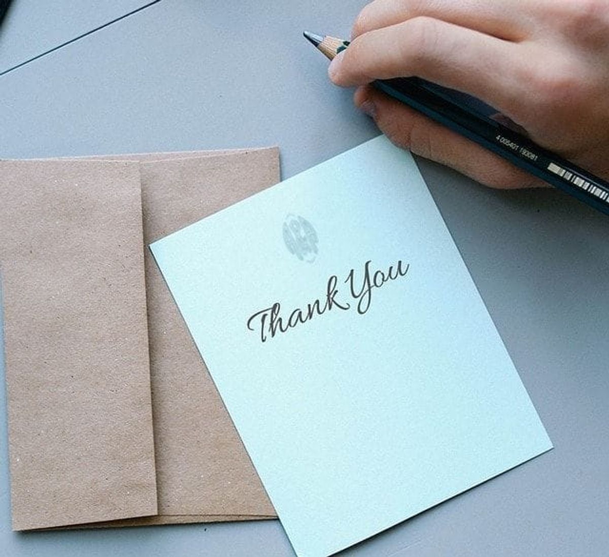 thank you, thanks, card, thank you note, personal details, post interview