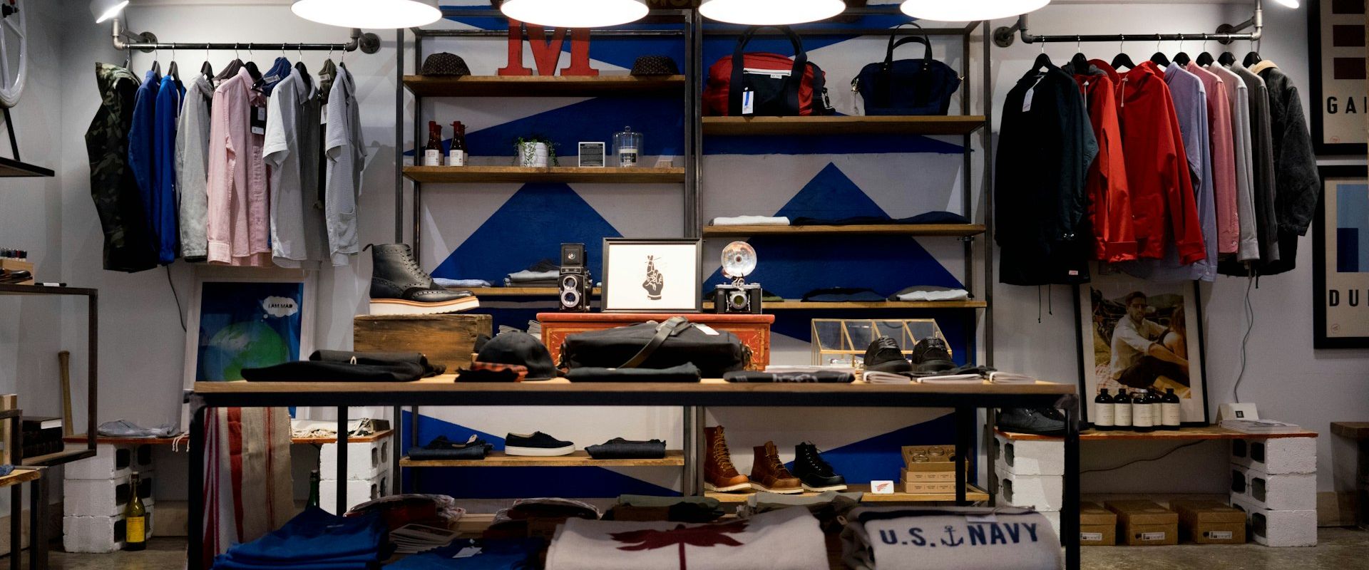 Luxury industry - elegant retail interior representing premium brands and luxury services