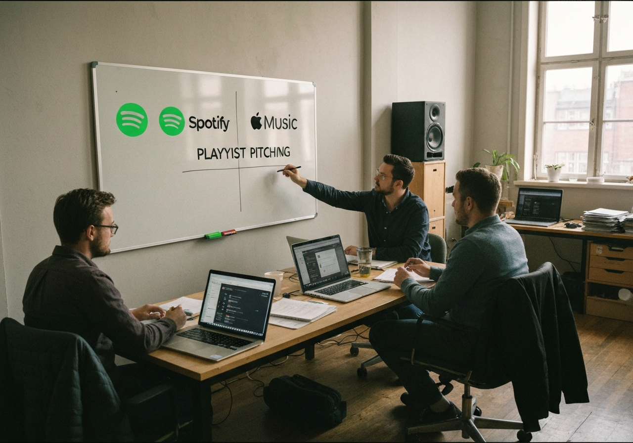 Professional music promotion services in London