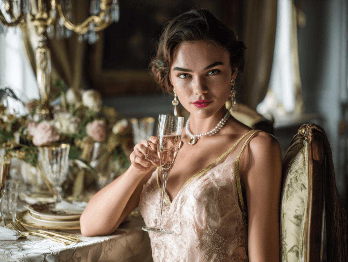 Example showcasing The Roaring Twenties Revival: How Gatsby-Age Glamour Inspires Modern Marketing and Branding