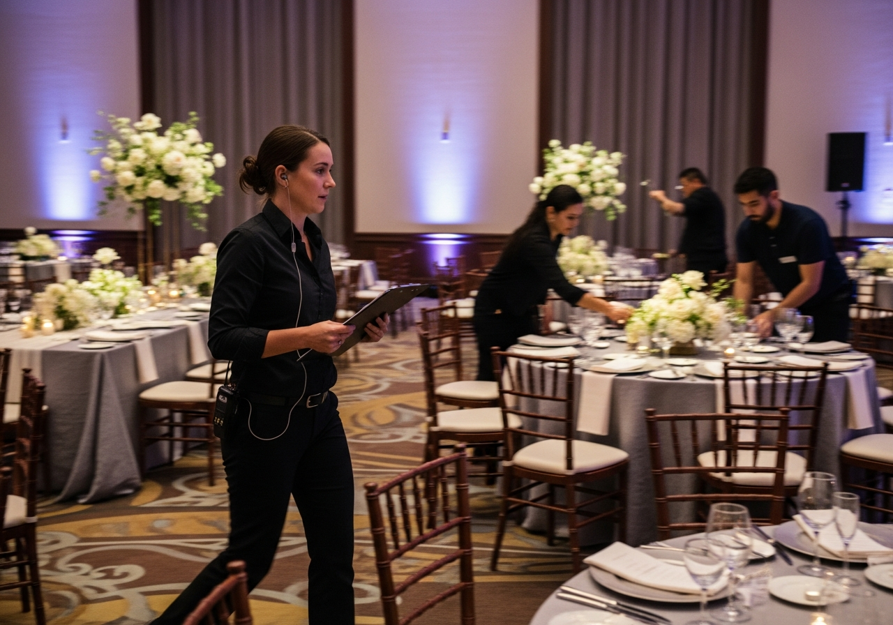 Professional event management services in Miami