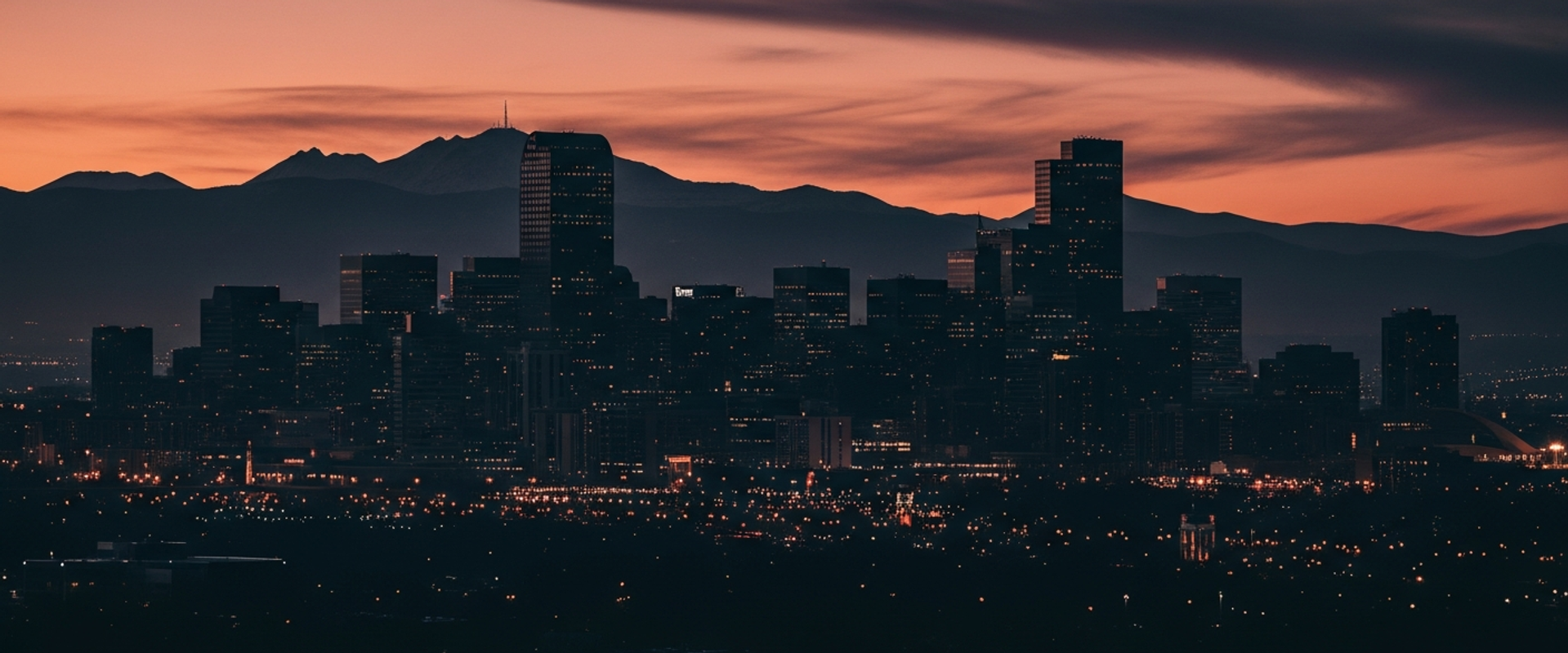Social Media Management in Denver - Colorado skyline