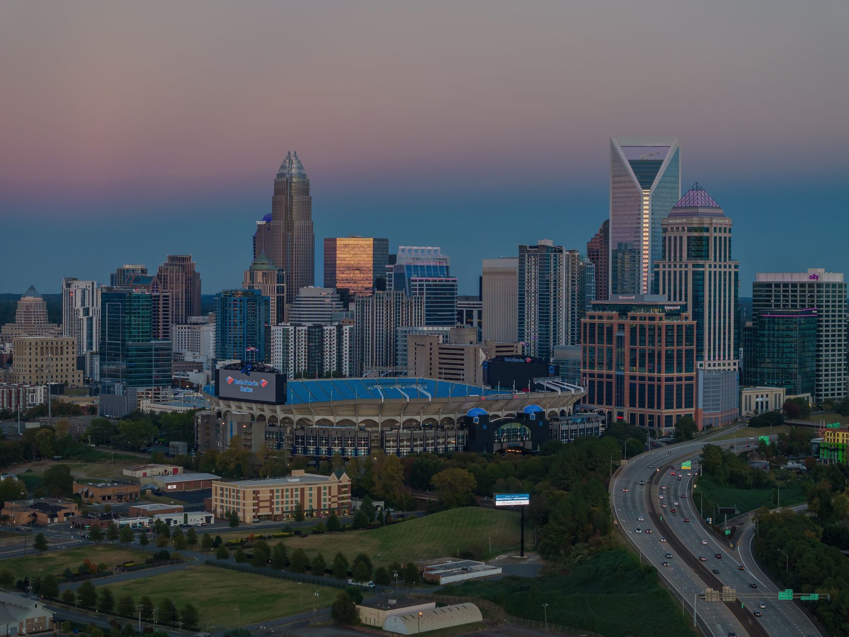Charlotte, North Carolina skyline — Content Marketing in Charlotte