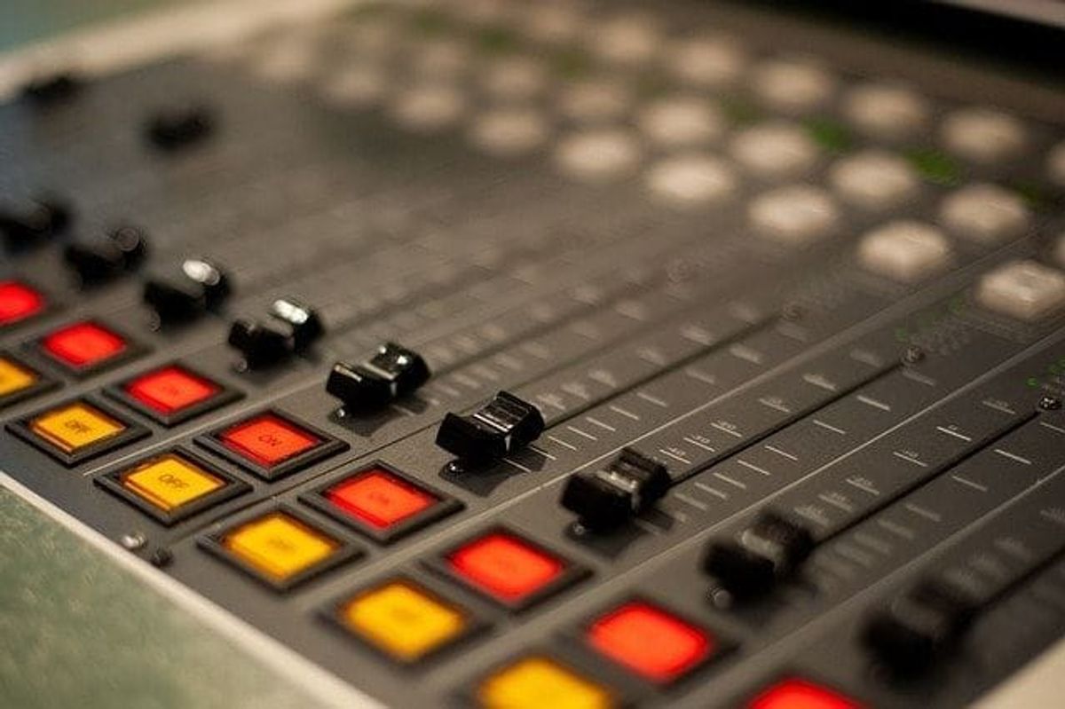 radio, console, studio, industry professionals, social media digital marketing, music fans, aspiring music artists, music releases, music producers