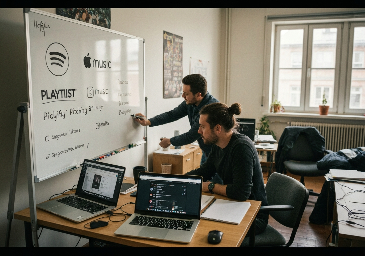 Professional music promotion services in Charlotte