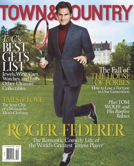 Town & Country magazine cover