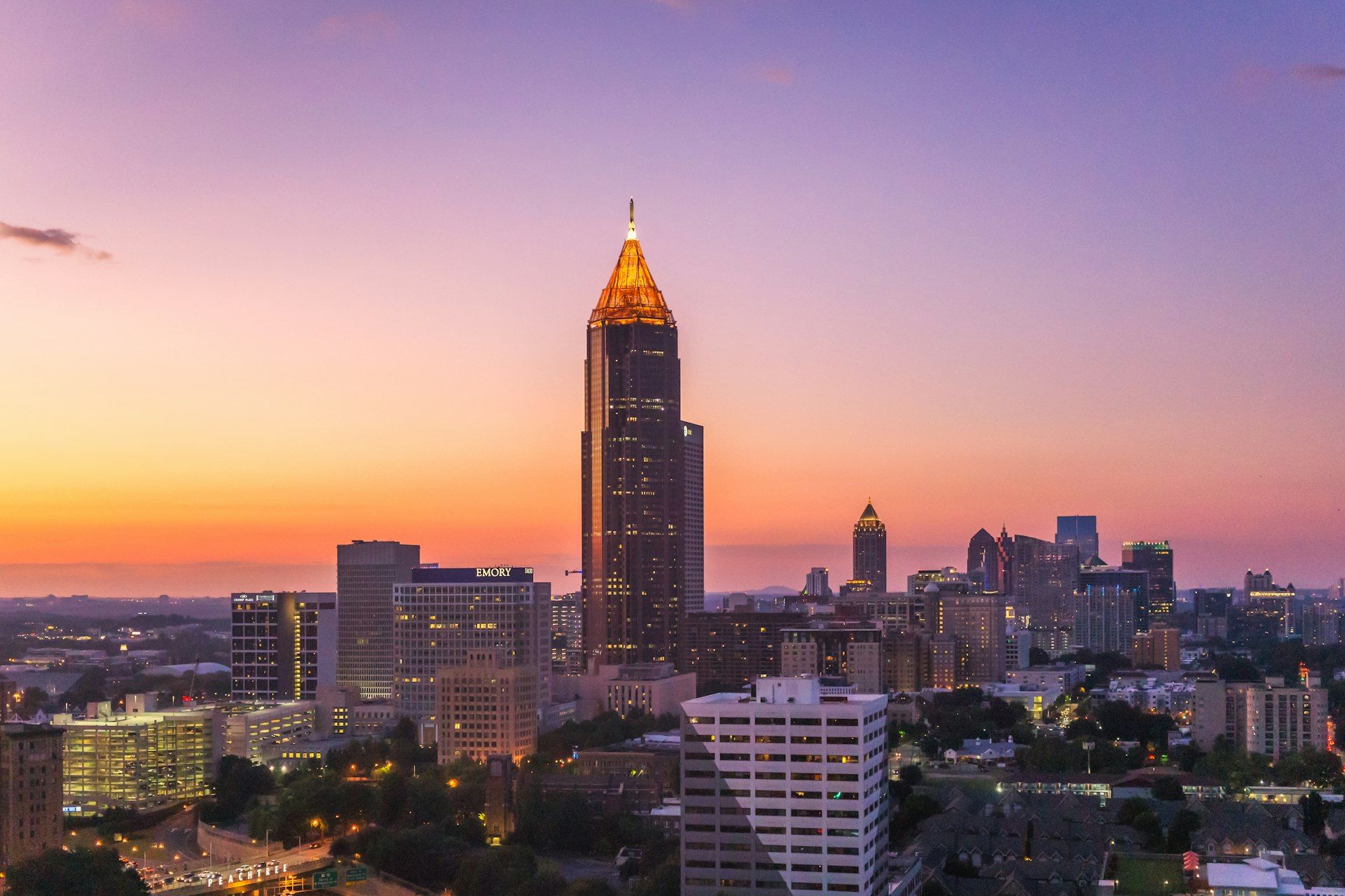 Atlanta skyline - professional services