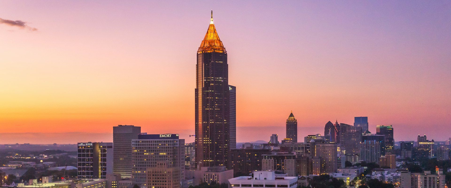 Atlanta Georgia downtown skyline - Event Management in Atlanta