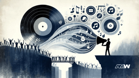 Music industry professional working on from talent to triumph: music pr strategies for success