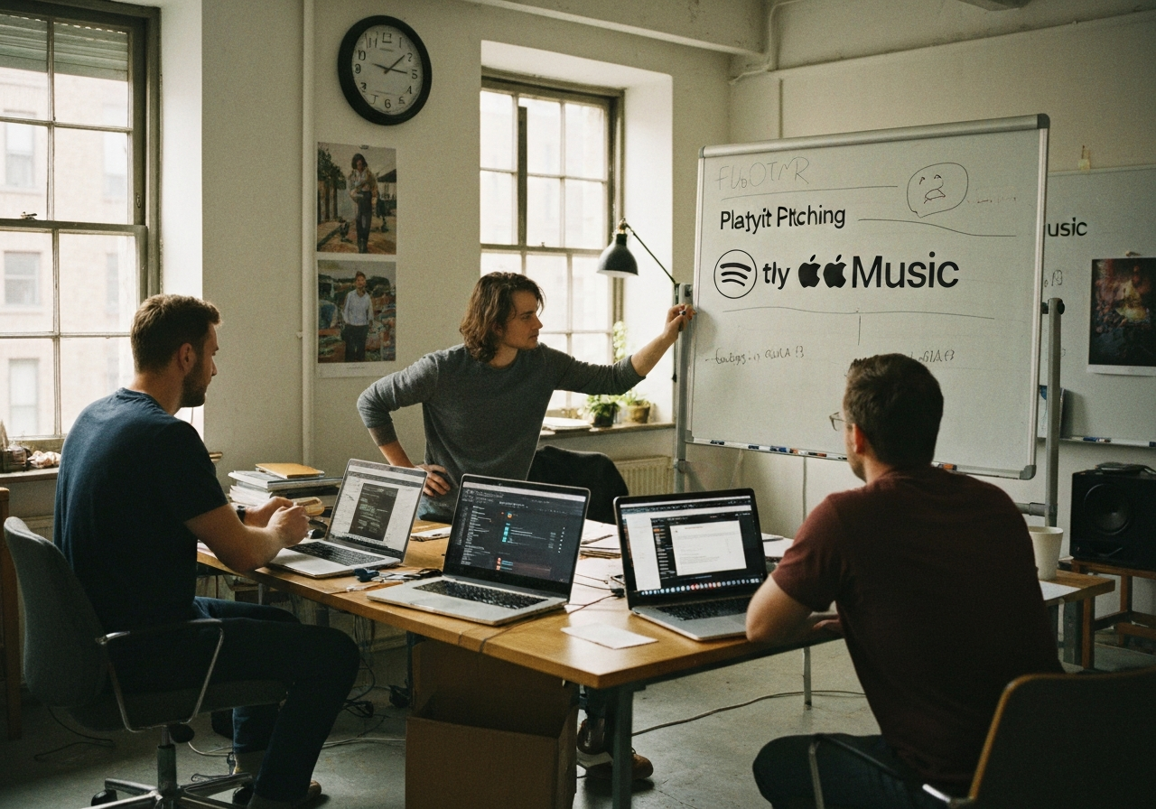 Professional music promotion services in Nashville