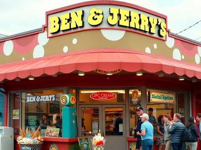 Professional concept illustration for the sweet story of ben & jerry's: how two friends built an ice cream empire