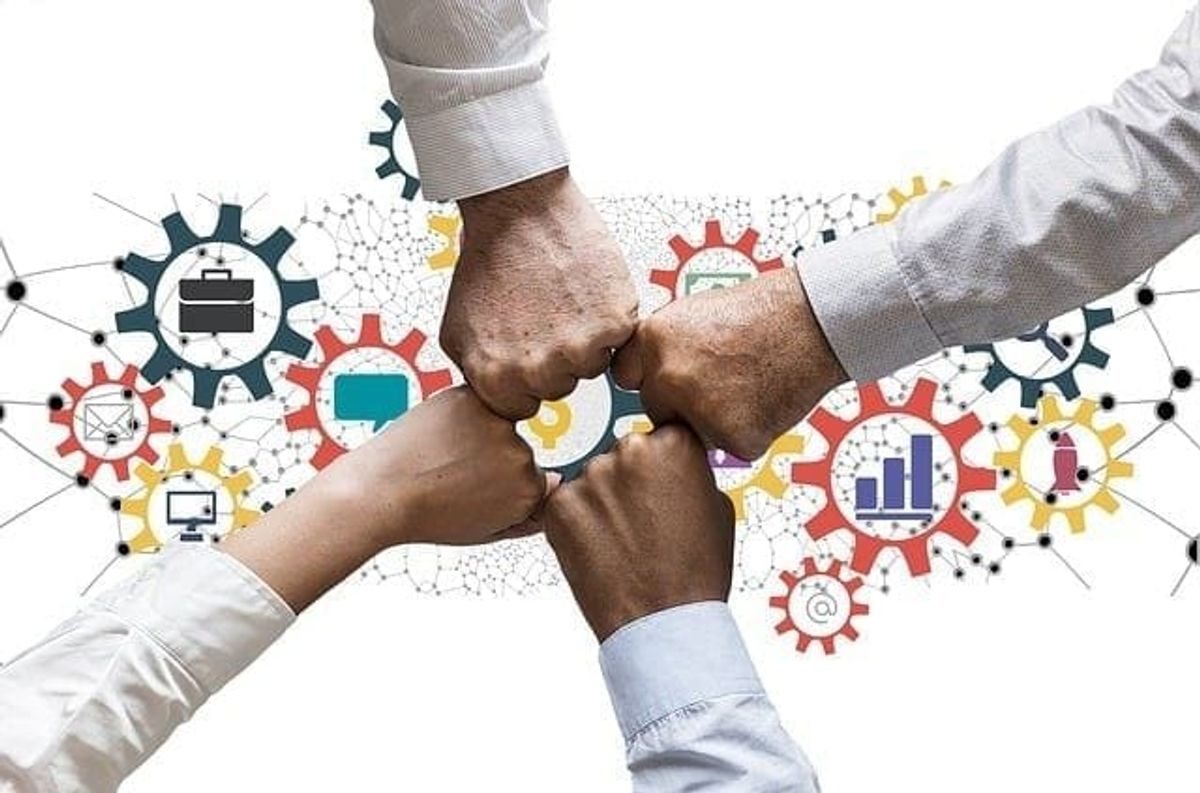 team, hands, icon, concert