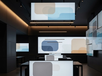 Premium modern newsroom space