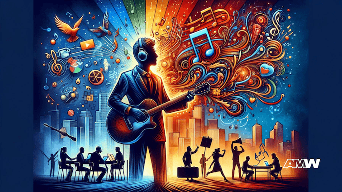 concert promoter, record label,