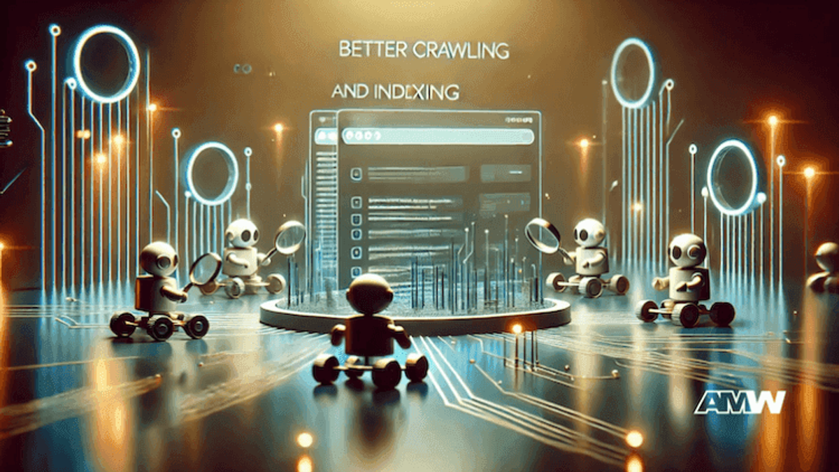 Robots optimizing web crawling and indexing.