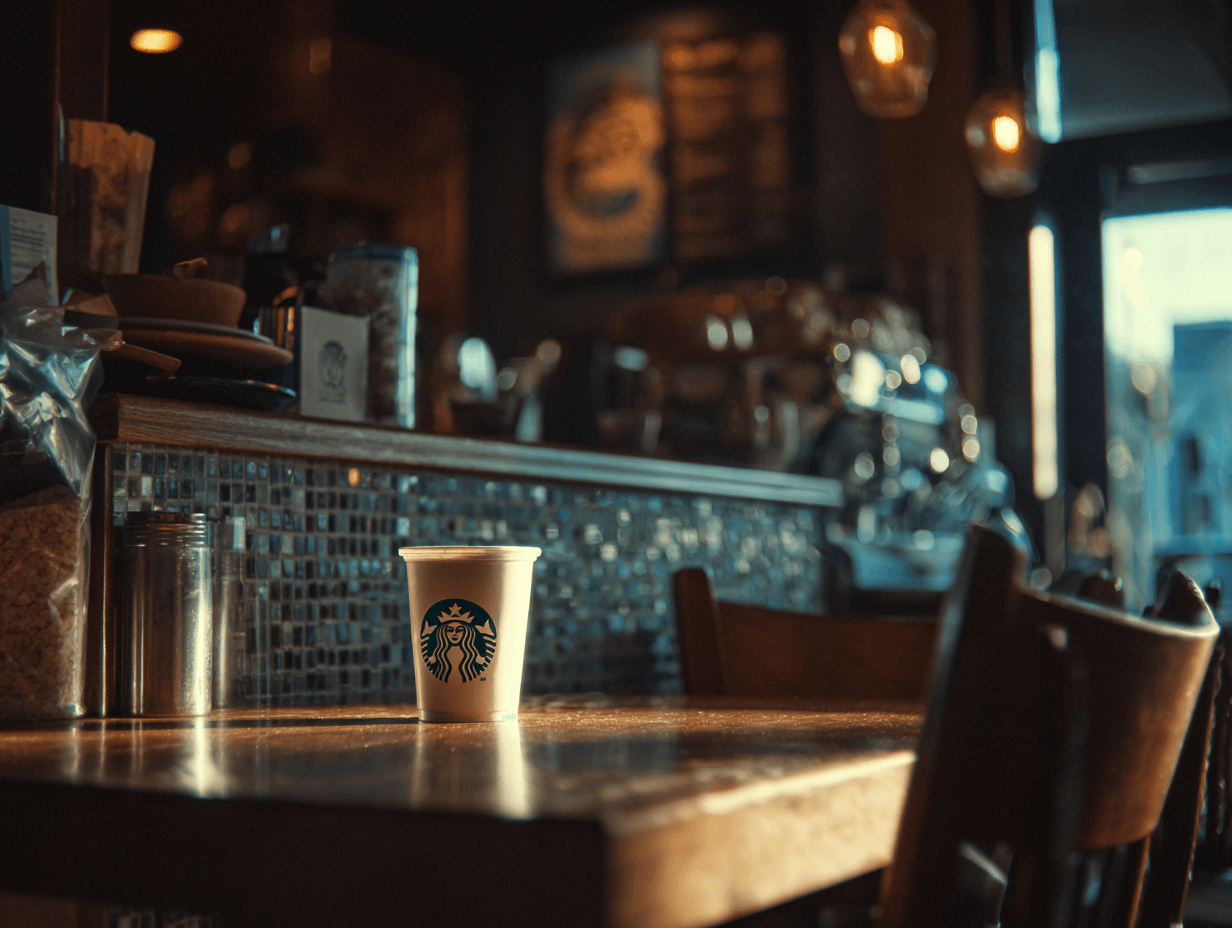 Professional concept illustration for starbucks brings back the classic coffeehouse feel with cozy store makeovers