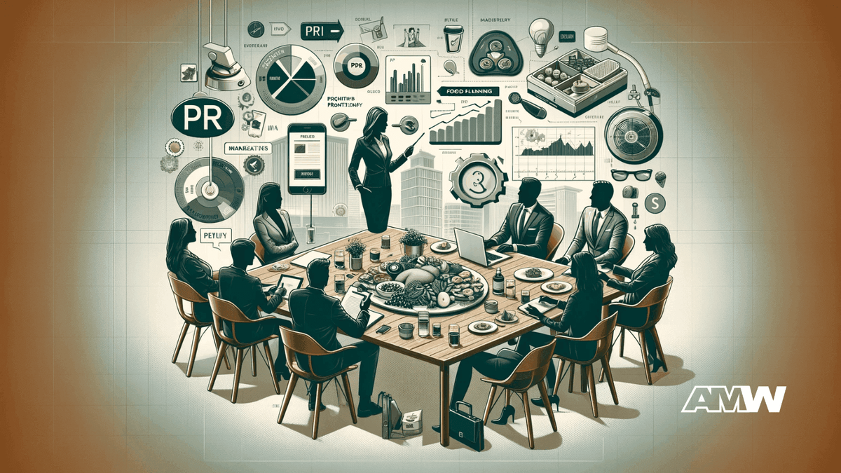 marketing, clients, media, communications, restaurants.