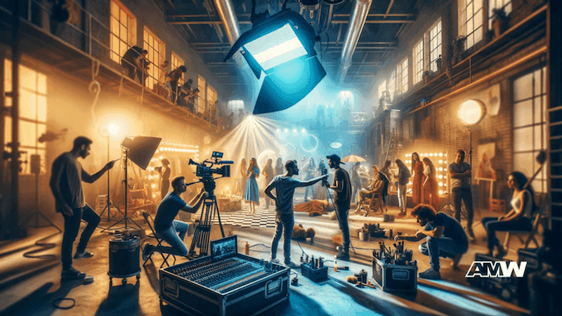 Marketing team discussing behind the scenes: making your brand videos stand out