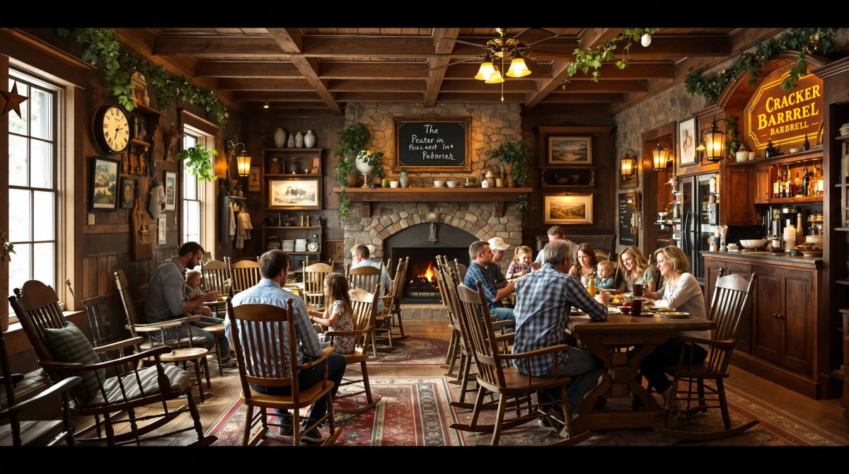 Example showcasing Cracker Barrel’s Branding U-Turn: From Modern Makeover to Back-to-Roots Revival
