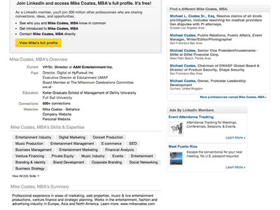 Need Professional Social