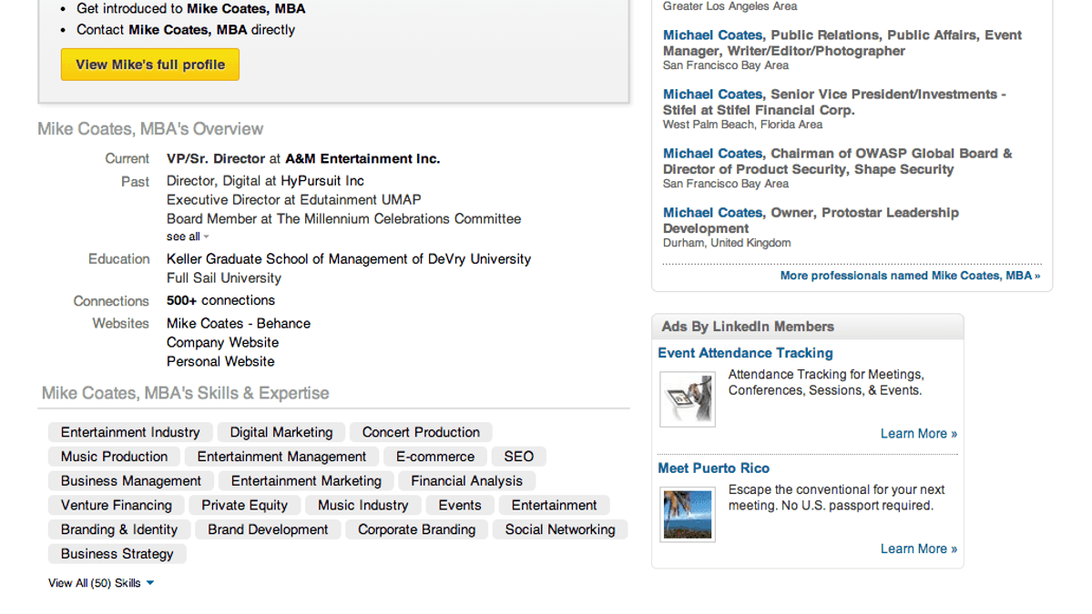 Need Professional Social