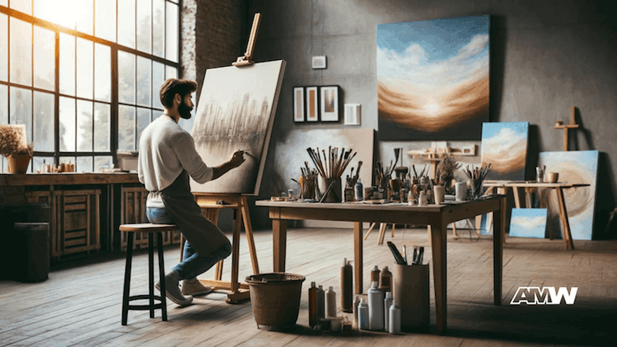 social media marketing, artwork online