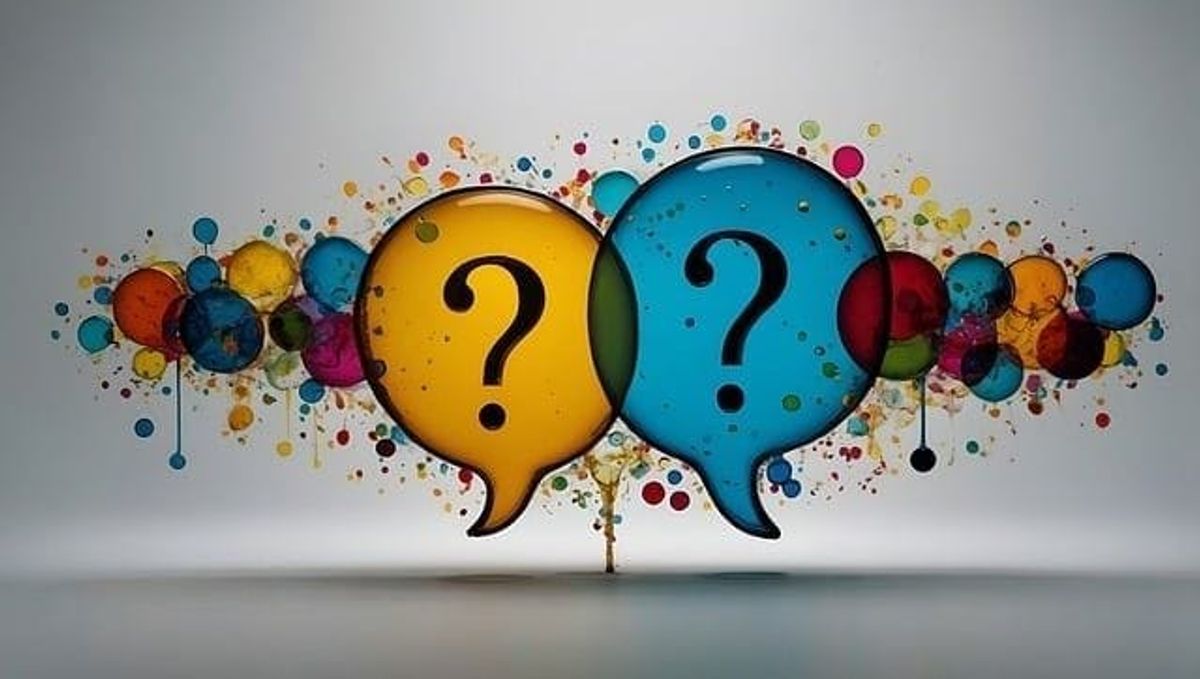 ai generated, question mark, balloon, integrated marketing campaign, integrated marketing
