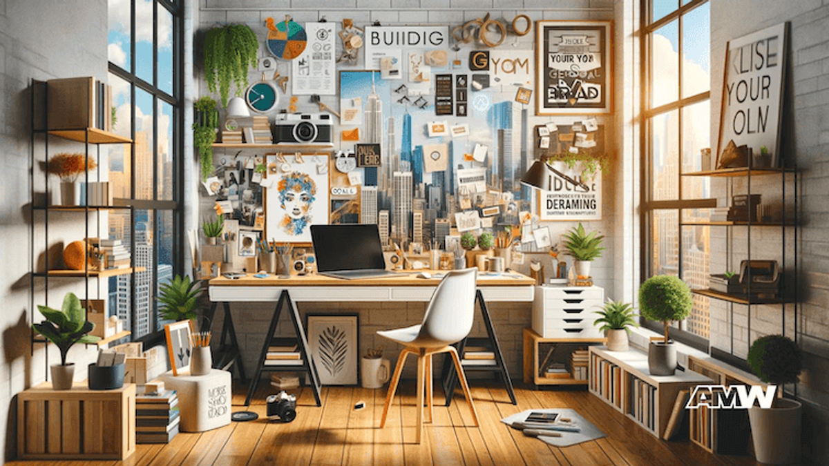 build your personal brand, company,