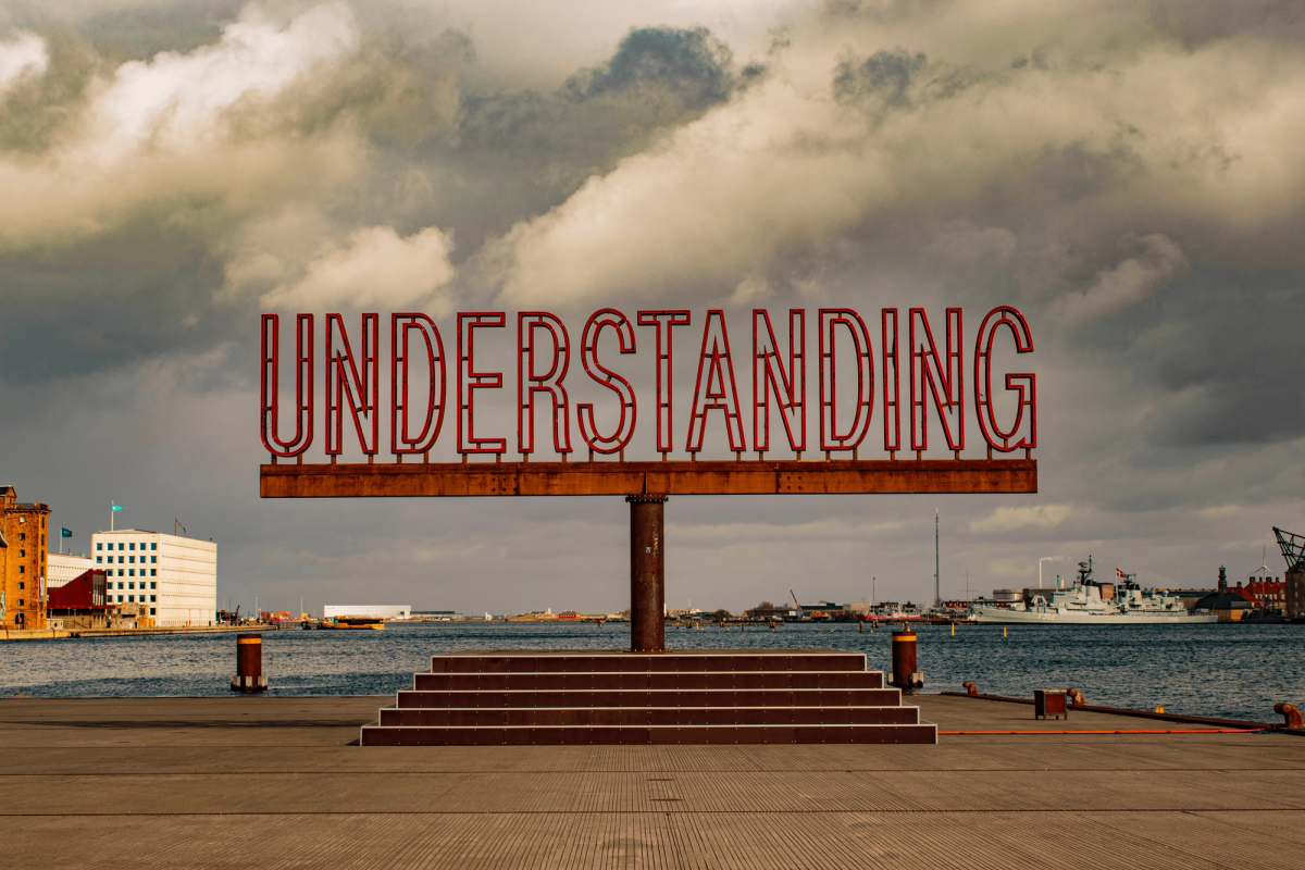 Text, sign, understanding.