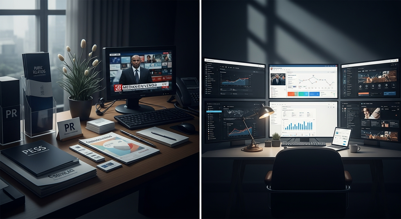 PR Agency vs Social Media Manager comparison